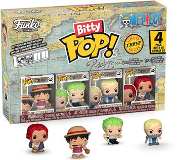 Bitty POP One Piece- Luffy 4pk  Funko 2025 | Libraccio.it