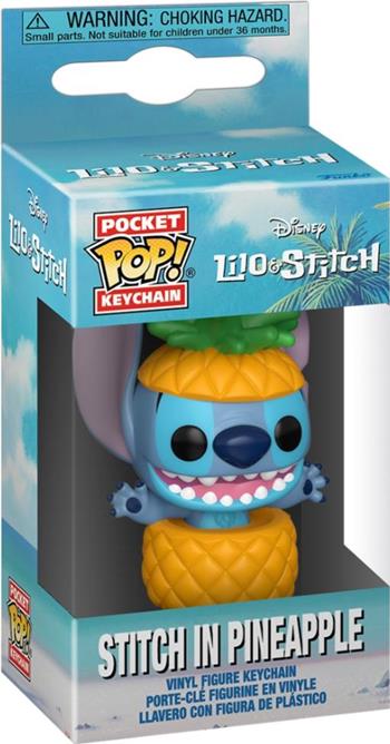 Funko POP Keychain: Stitch- Stitch in pineapple?  Funko 2026 | Libraccio.it