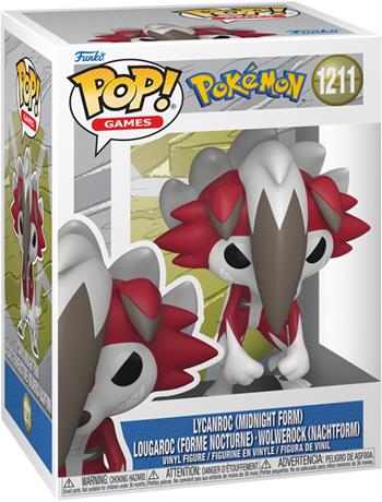 Funko POP Games: Pokemon- Lycanroc(Midnight)  Funko 2026 | Libraccio.it