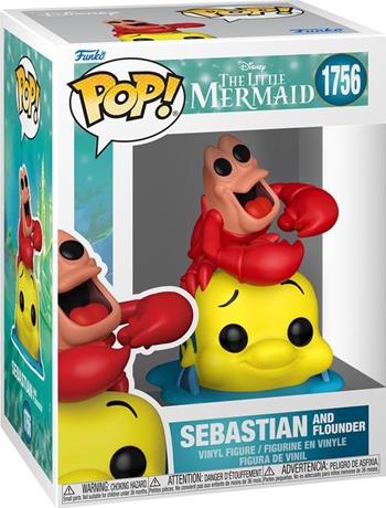 Funko POP Disney: TLM S3- Sebastian & Flounder  Funko 2026 | Libraccio.it