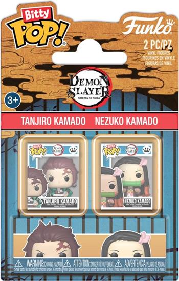 Funko Bitty POP: DS- Tanjiro & Nezuko 2pk  Funko 2026 | Libraccio.it