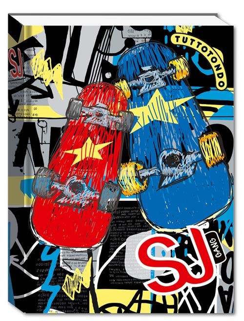 Diario SJ Gang Boy 2021-2022, 10 Mesi Skateboard - 14x20,6 cm SJ 2021 |  Libraccio.