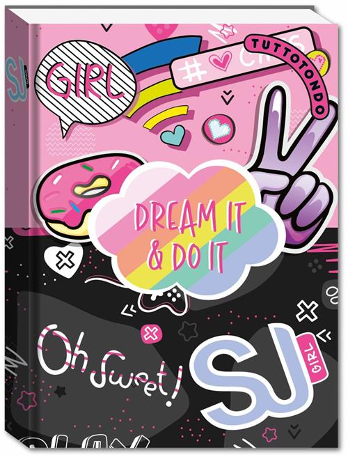 Diario SJ Gang Girl 2021-2022, 10 Mesi datato Dream it \u0026 Do It - 14x20,6