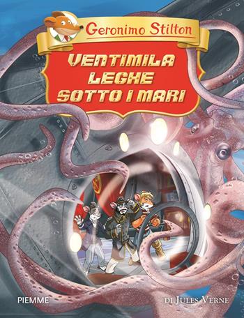 Ventimila leghe sotto i mari di Jules Verne - Geronimo Stilton - Libro Piemme 2021, Geronimo Stilton 1+1 | Libraccio.it