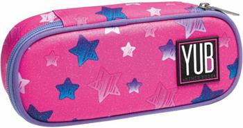 Bustina Astuccio Round Plusm Yub Hayride, rosa con stelle - 21 x 8 x 8 cm  Yub 2022 | Libraccio.it
