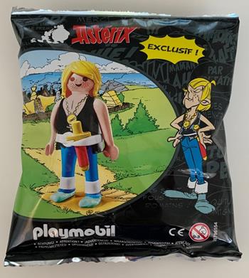Minifigure Asterix Playmobil Goudurix  - Libro Panini Comics 2022 | Libraccio.it
