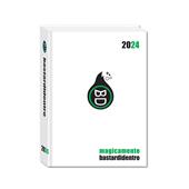 Diario Bastardidentro 2023-24, 16 mesi, Classic Magicamente, bianco - 13,6 x 18,3 cm