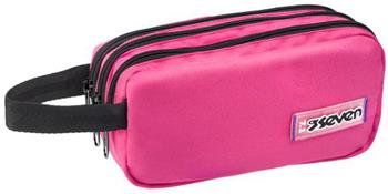Bustina 3 Zip Seven Freethink Unisex, rosa  Seven 2024 | Libraccio.it