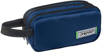 Bustina 3 Zip Seven Freethink Unisex, blu  Seven 2024 | Libraccio.it