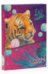 GoPOP 24 Diario Girl Tigre 10 Mesi - 21 x 15 x 2 cm