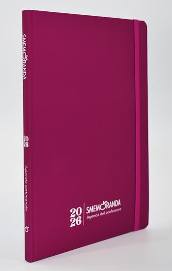Agenda del professore settimanale 2026, Ciliegia  Smemoranda 2025 | Libraccio.it