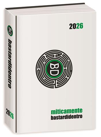Diario 16 mesi 2025/26, Classic Bastardidentro Agenda Miticamente, 13,6 x 18,3 cm - Bianco  Bastardidentro 2025 | Libraccio.it