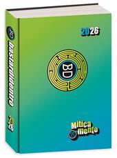 Diario 16 mesi 2025/26, Color New Bastardidentro Agenda Miticamente, 13,6 x 18,3 cm - Verde