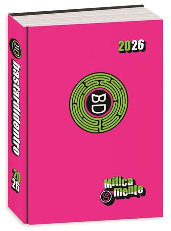 Diario 16 mesi 2025/26, Color New Bastardidentro Agenda Miticamente, 13,6 x 18,3 cm - Rosa  Bastardidentro 2025 | Libraccio.it