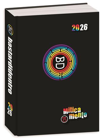 Diario 16 mesi 2025/26, Color New Bastardidentro Agenda Miticamente, 13,6 x 18,3 cm - Nero  Bastardidentro 2025 | Libraccio.it