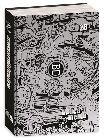Diario 16 mesi 2025/26, Gold & Silver Bastardidentro Agenda Miticamente, 13,6 x 18,3 cm - Argento  Bastardidentro 2025 | Libraccio.it