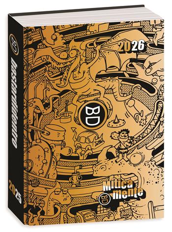 Diario 16 mesi 2025/26, Gold & Silver Bastardidentro Agenda Miticamente, 13,6 x 18,3 cm - Oro  Bastardidentro 2025 | Libraccio.it