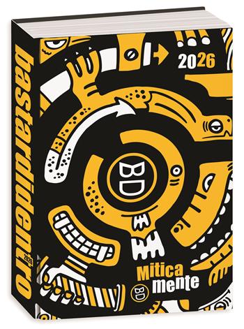 Diario 16 mesi 2025/26, Superspecial Fluo Bastardidentro Agenda, 13,6 x 18,3 cm - Giallo  Bastardidentro 2025 | Libraccio.it