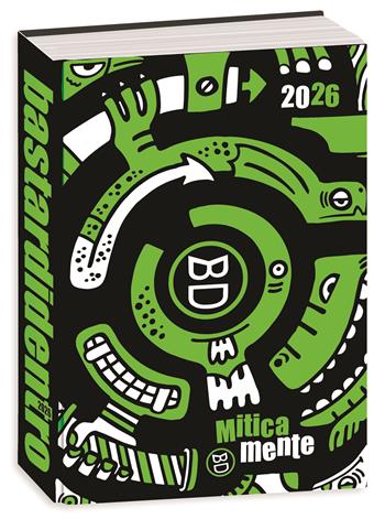 Diario 16 mesi 2025/26, Superspecial Fluo Bastardidentro Agenda, 13,6 x 18,3 cm - Verde  Bastardidentro 2025 | Libraccio.it