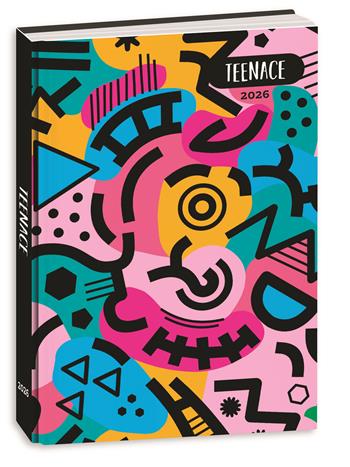Diario 12 mesi 2025-26, R Teenace Diari, 13,6 x 18,3 cm - Graffiti  Teenace 2025 | Libraccio.it