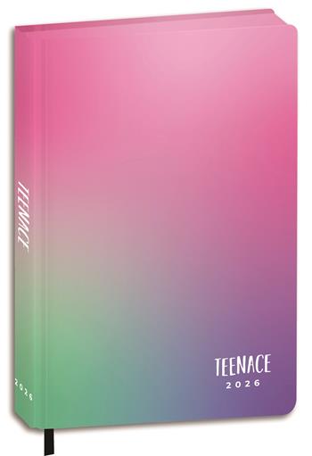 Diario 12 mesi 2025-26, R Special Pu Teenace Diari, 13,6 x 18,3 cm - Rosa, verde  Teenace 2025 | Libraccio.it