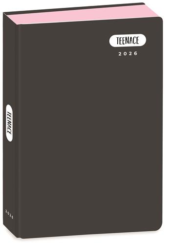 Diario Pocket 12 mesi 2025-26, R Pastello Teenace, 11,5 x 19,5 cm - Nero  Teenace 2025 | Libraccio.it