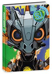 Diario Agenda 10 mesi 2025/26, Dat Sj Gang Cartotecnica Animali Boy, 13,6 x 18,3 x cm - robot