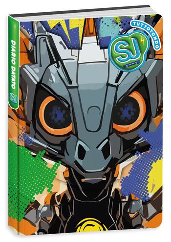 Diario Agenda 10 mesi 2025/26, Dat Sj Gang Cartotecnica Animali Boy, 13,6 x 18,3 x cm - robot  Seven 2025 | Libraccio.it