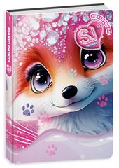 Diario Agenda 10 mesi 2025/26, Dat Sj Gang Cartotecnica Animali Girl, 13,6 x 18,3 x cm - volpe