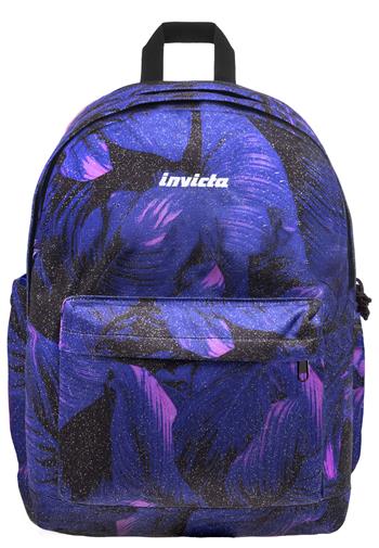 Zaino Invicta Lab Grs Invicta Linea Fantasy Shine, 30,5 x 39 x 21,5 cm - blu notte, astratto  Invicta 2025 | Libraccio.it