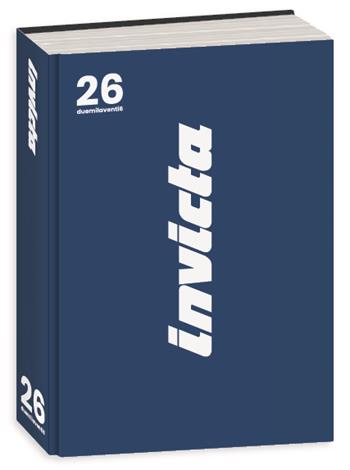 Diario datato 16 mesi 2025-26, R Invicta, 13,6 x 18,3 cm - blu  Invicta 2025 | Libraccio.it