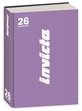 Diario datato 16 mesi 2025-26, R Invicta, 13,6 x 18,3 cm - viola