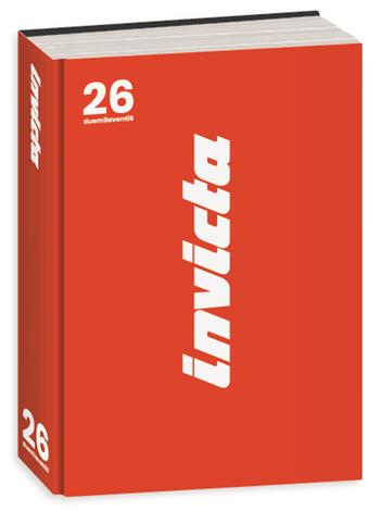 Diario datato 16 mesi 2025-26, R Invicta, 13,6 x 18,3 cm - rosso  Invicta 2025 | Libraccio.it
