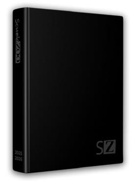 Diario ScuolaZoo 2025-26, 16 Mesi, Nero - 11x15 cm  ScuolaZOO 2025 | Libraccio.it