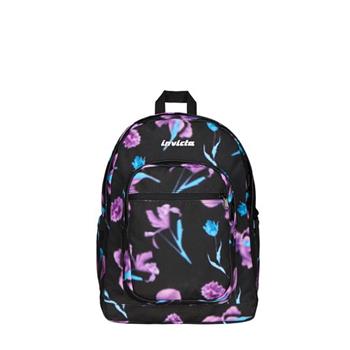 Zaino Jelek Fantasy Grs Invicta Backpack, Nero, rosa con fiori 32 x 43 x 25 cm  Invicta 2025 | Libraccio.it