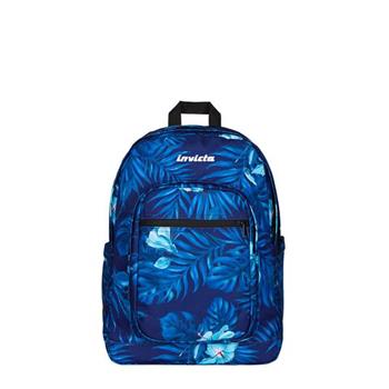 Zaino Jelek Fantasy Grs Invicta Backpack, Blu floreale - 32 x 43 x 25 cm  Invicta 2025 | Libraccio.it