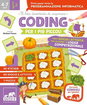 Coding per i più piccoli. Primi passi verso la programmazione informatica  - Libro Gribaudo 2026, Gribaudo Activity 1+1 | Libraccio.it