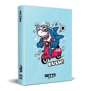 Diario 12 Mesi 7 in Condotta 2026/27 - 13x17,7 7. Azzurro  Scuola Zoo 2026 | Libraccio.it