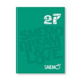 Diario 2026/2027 Smemoranda 16 mesi Lite, 12x16,5 verde