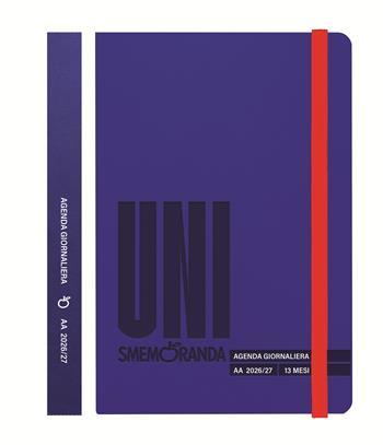 Diario 2026/2027 giornaliero Smemoranda 13 mesi Smemo Uni 12x18,5 blu  Smemoranda 2026 | Libraccio.it