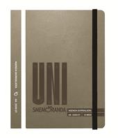 Diario 2026/2027 giornaliero Smemoranda 13 mesi Smemo Uni 12x18,5 grigia