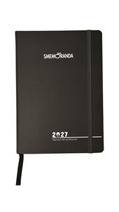 Agenda del professore 2027 settimanale Smemoranda, 17x24 nera