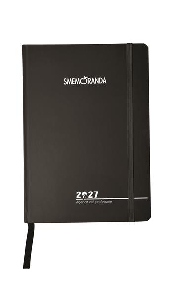 Agenda del professore 2027 settimanale Smemoranda, 17x24 nera  Smemoranda 2026 | Libraccio.it