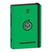 Diario 2026-2027 Bastardidentro 16 mesi Standard Pu Intensamente. Verde