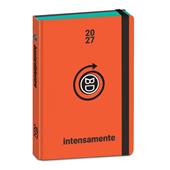 Diario 2026-2027 Bastardidentro 16 mesi Standard Pu Intensamente. Arancione