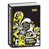 Diario 2026-2027 Bastardidentro 16 mesi Superspecial Fluo Intensamente. Giallo