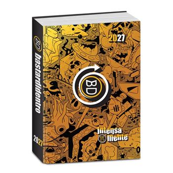 Diario 2026-2027 Bastardidentro 16 mesi Pocket Gold & Silver Intensamente. Arancione  Bastardidentro 2026 | Libraccio.it