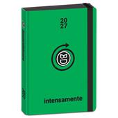 Diario 2026-2027 Bastardidentro 16 mesi Pocket Pu Intensamente. Verde