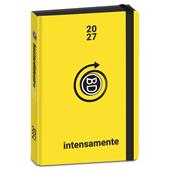 Diario 2027 Bastardidentro 12 mesi Light Pu Intensamente. Giallo