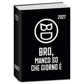 Diario 2026-2027 Bastardidentro 16 mesi Say Bd Standard. Nero